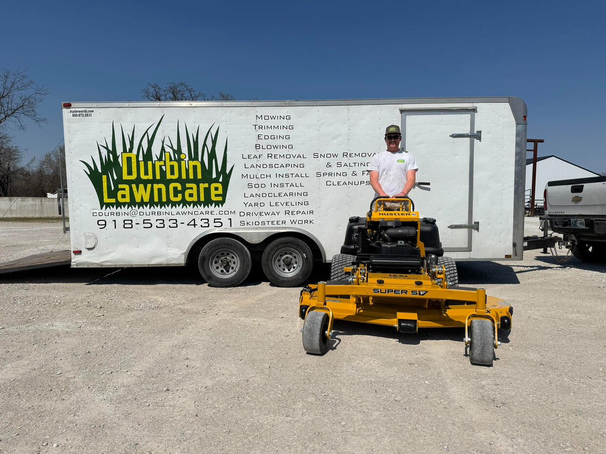 Meet our owner Chris Durbin. He is a Quapaw High School graduate who started DLC as a sophomore. He loves his family, is hard work oriented, and his heart lies within the community, where he has been a helping hand for 10 years.